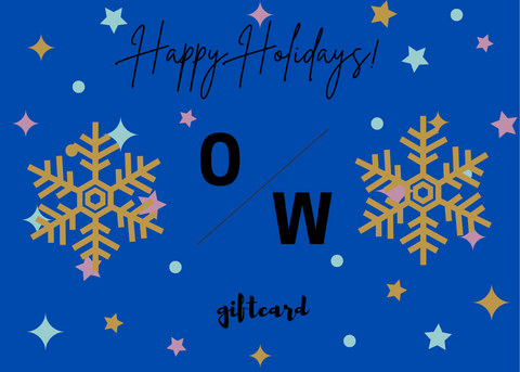 OpenWingStudio Digital GiftCard - Happy Holidays!