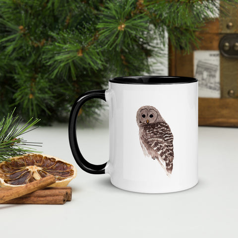 Barred Owl Ceramic Mug